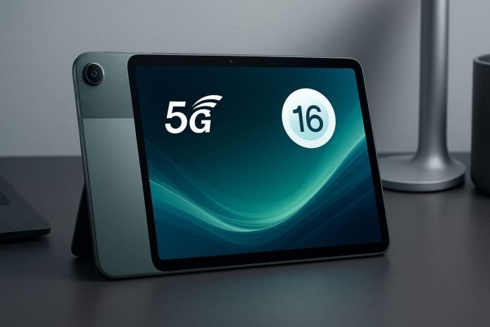 OnePlus Pad Go 2 tablet with 5G and OxygenOS 16 features