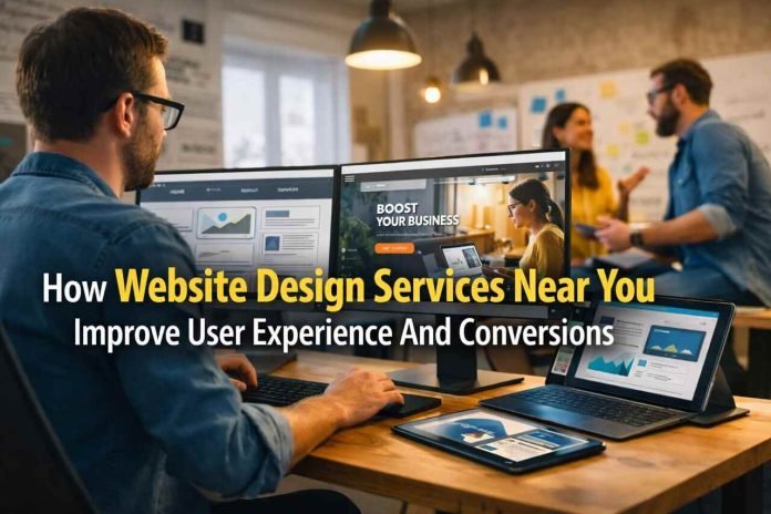 Website design services near you improving user experience and conversions