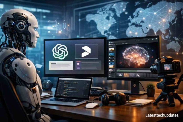 AI Prompts for Video Creation & Automation: Semantic Framework with Artificial Intelligence, ChatGPT, and Runway ML Integration AI video creation and automation workspace with ChatGPT and Runway ML