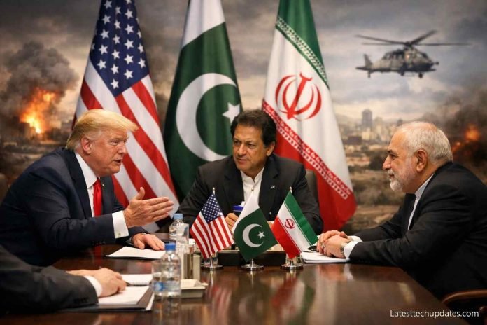 Trump Iran Pakistan diplomacy meeting