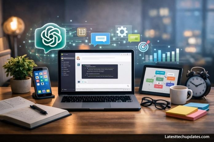 Ready-to-Use ChatGPT Prompt Templates for Efficient AI Communication and Productivity ChatGPT prompt templates for productivity workspace with AI tools