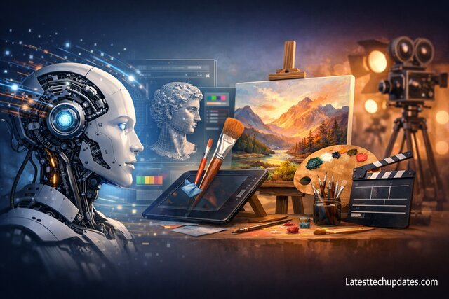 AI interpreting artistic styles from classical to digital art