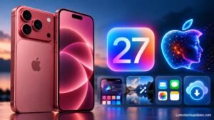 iPhone 18 Pro Max iOS 27 with Apple Intelligence features