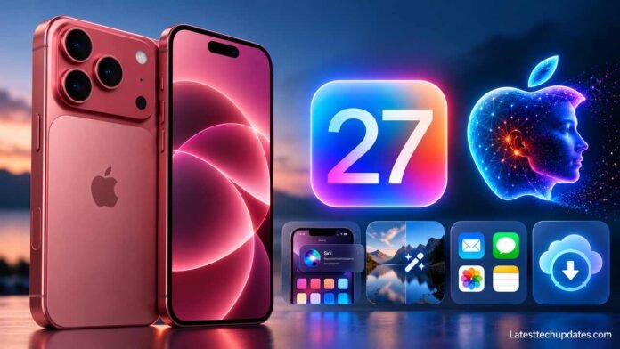 iPhone 18 Pro Max iOS 27: Features, Apple Intelligence and Software Updates iPhone 18 Pro Max iOS 27 with Apple Intelligence features